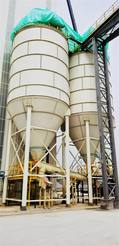 In 2019, Luwei exported 2 sets 160 m³outer flange silos to New Zealand.